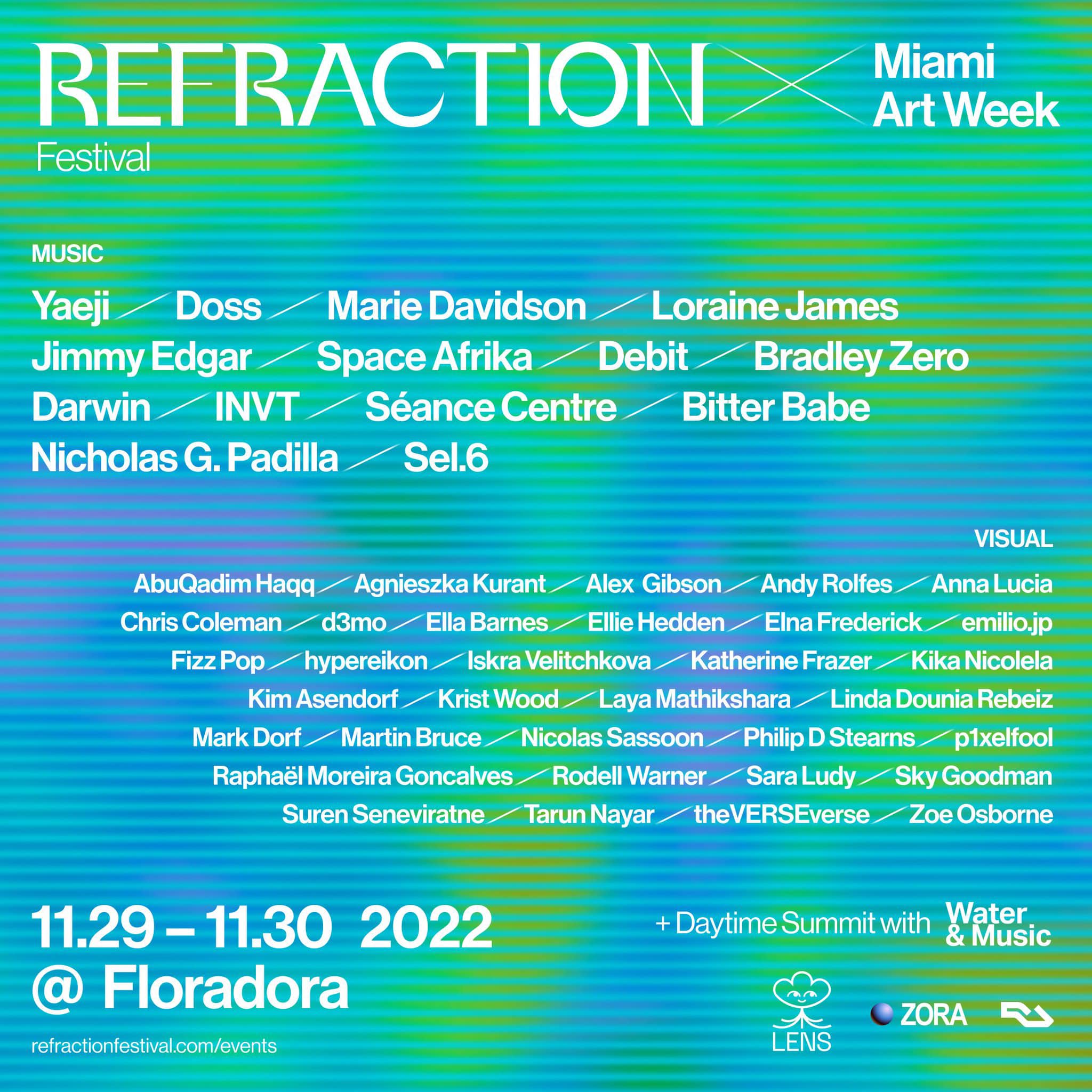 Refraction Festival, Miami Art Week, Raphaël Moreira Gonçalves